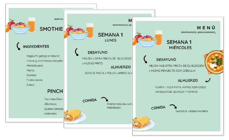 check list de materiales Educandoando