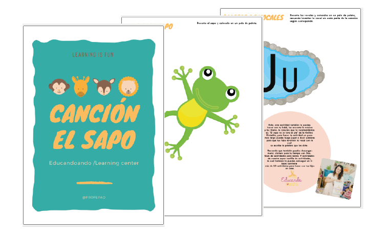 Stickers descargables educandoando