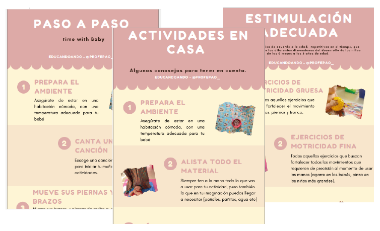check list de materiales Educandoando